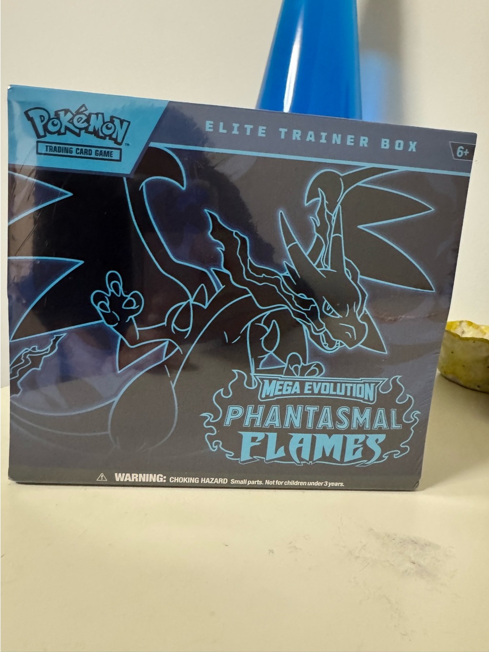 Pokemon Mega Evolution Phantasmal Flames Elite Trainer Box - Blue